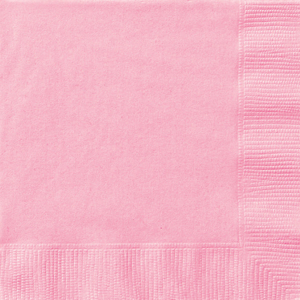 Lovely Pink Luncheon Napkins - Pack of 50
