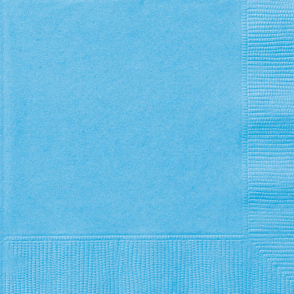 Powder Blue Luncheon Napkins - Pack of 50