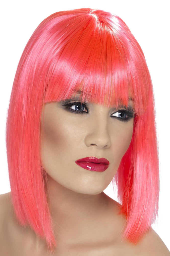 Glam Wig, Neon Pink