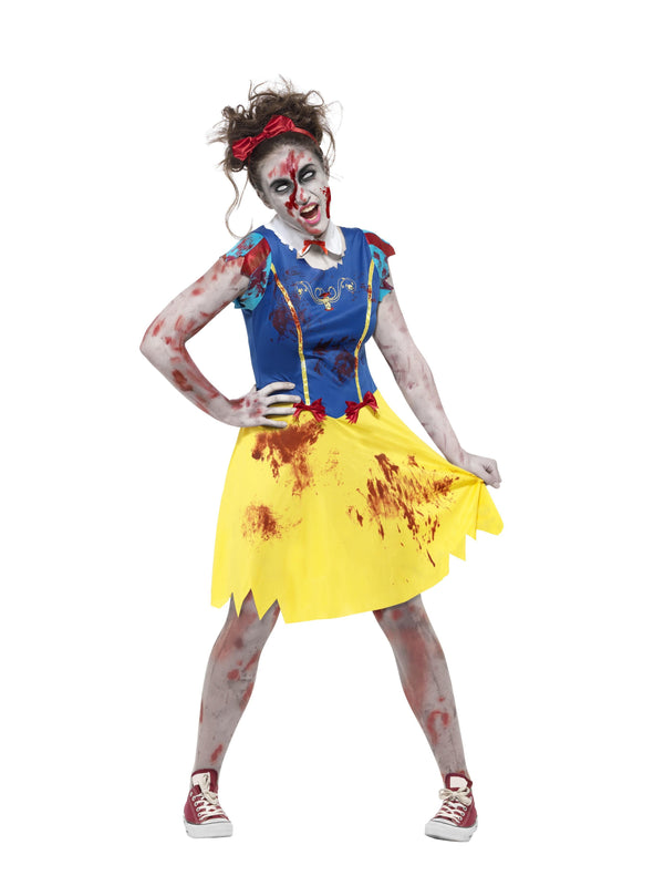 Zombie Miss Snow Teen Girl's Costume