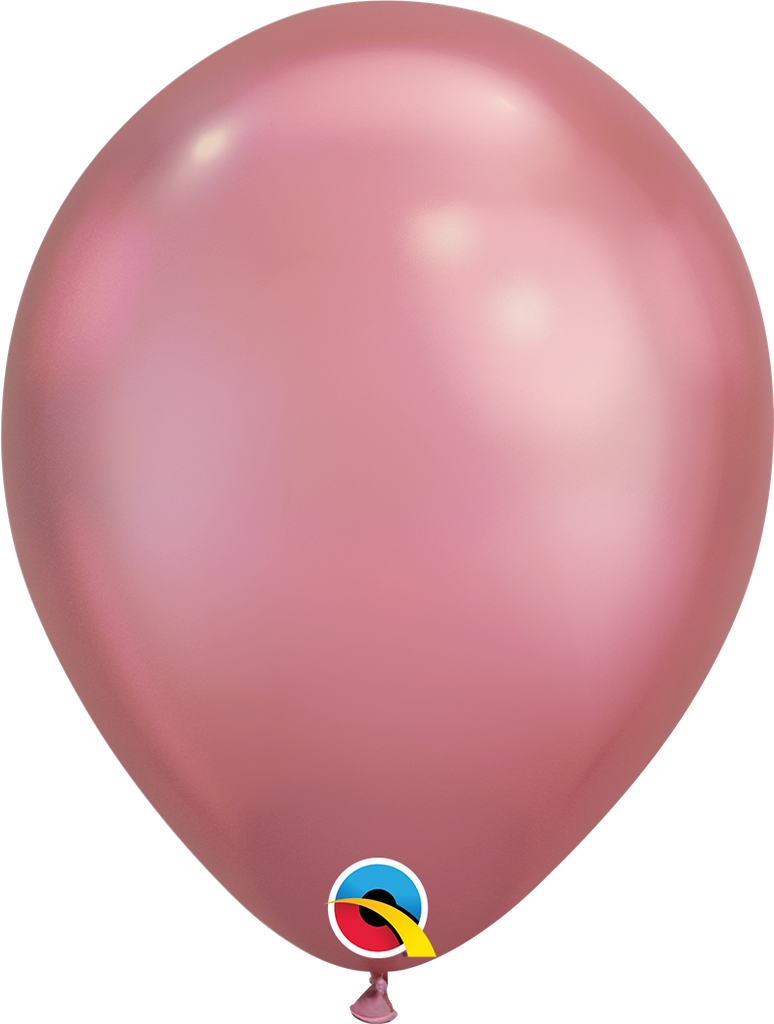 Chrome® Mauve Latex Balloons (27cm) - Pack Of 25