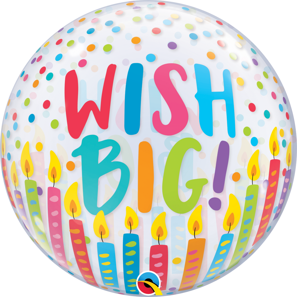 Wish Big! Bubble Balloon