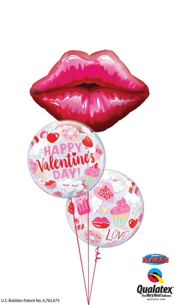 Pucker Up, Valentine! Balloon Bouquet