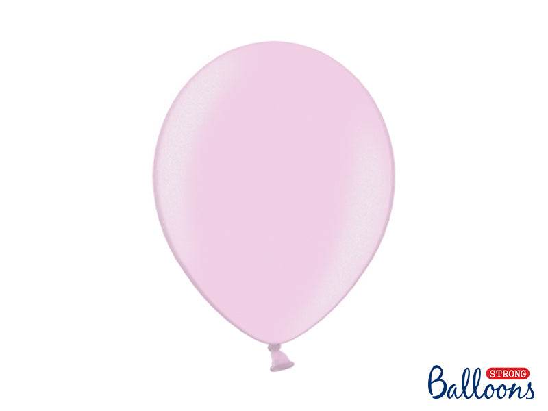 Metallic Candy Pink Latex Balloons (30cm) - Pack Of 100