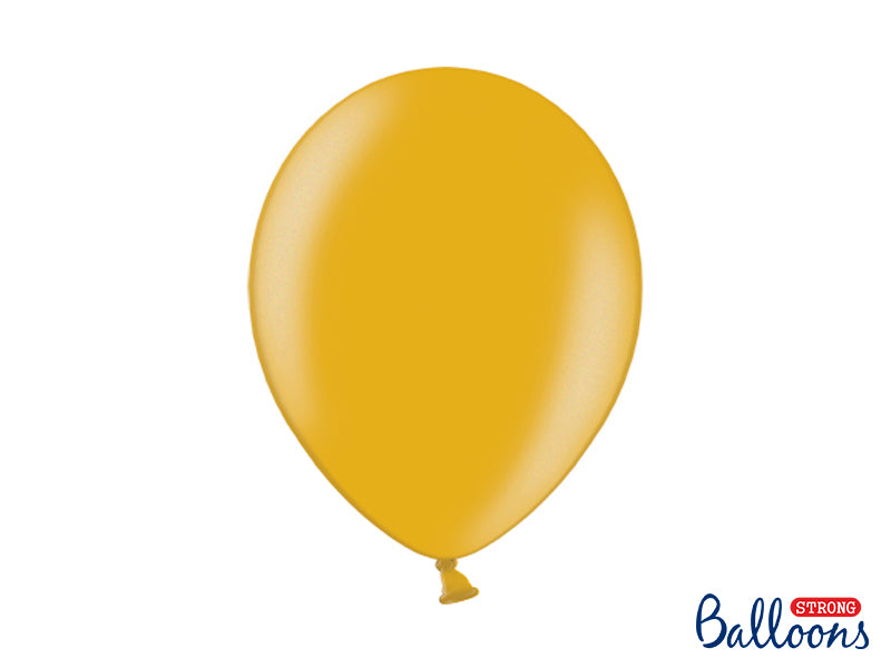 Metallic Gold Latex Balloons (30cm) - Pack Of 100
